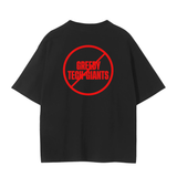 Unisex Seamless T-Shirt - 230 GSM-GREEDY TECH-GIANTS BACK DESIGN