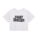 Baby Tee Seamless T-Shirt - 200 GSM-FIGHT FASCISM