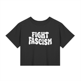 Baby Tee Seamless T-Shirt - 200 GSM-FIGHT FASCISM