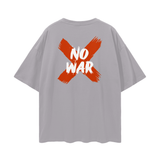 Oversize Deep Drop Shoulder Tee - 190 GSM-NO WAR/BACK DESIGN