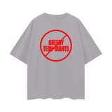 Oversize Deep Drop Shoulder Tee - 190 GSM- GREEDY TECH GIANTS