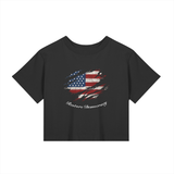 Baby Tee Seamless T-Shirt - 200 GSM-RESTORE DEMOCRACY