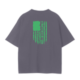 Unisex Seamless T-Shirt - 230 GSM-TAX THE RICH BACK DESIGN