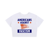 Baby Tee Seamless T-Shirt - 200 GSM-AMERICANS AGAINST FASCISM