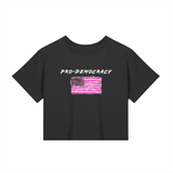 Baby Tee Seamless T-Shirt - 200 GSM-PRO-DEMOCRACY