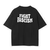 Unisex Seamless T-Shirt - 230 GSM-FIGHT FASCISM/Back Design