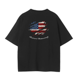 Unisex Seamless T-Shirt - 230 GSM-RESTORE DEMOCRACY BACK DESIGN