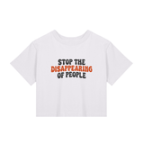 Baby Tee Seamless T-Shirt - 200 GSM-STOP THE DISAPPEARING OF PEOPLE