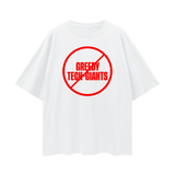 Oversize Deep Drop Shoulder Tee - 190 GSM- GREEDY TECH GIANTS