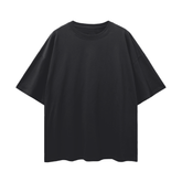 Oversize Deep Drop Shoulder Tee - 190 GSM-STOP THE DISAPPEARING OF PEOPLE/BACK DESIGN