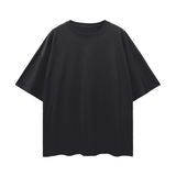 Oversize Deep Drop Shoulder Tee - 190 GSM-STOP THE DISAPPEARING OF PEOPLE/BACK DESIGN