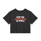 Baby Tee Seamless T-Shirt - 200 GSM-STOP THE DISAPPEARING OF PEOPLE