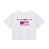 Baby Tee Seamless T-Shirt - 200 GSM-PRO-DEMOCRACY