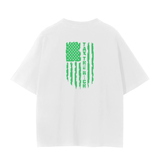 Unisex Seamless T-Shirt - 230 GSM-TAX THE RICH BACK DESIGN