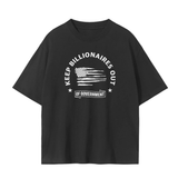 Unisex Seamless T-Shirt - 230 GSM-KEEP BILLIONAIRES OUT OF GOVERNMENT