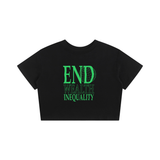 Baby Tee Seamless T-Shirt - 200 GSM- End Wealth Inequality